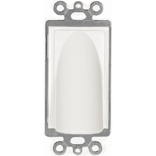Main product image for Vanco Single Gang Bulk Cable Decora Insert White 261-150
